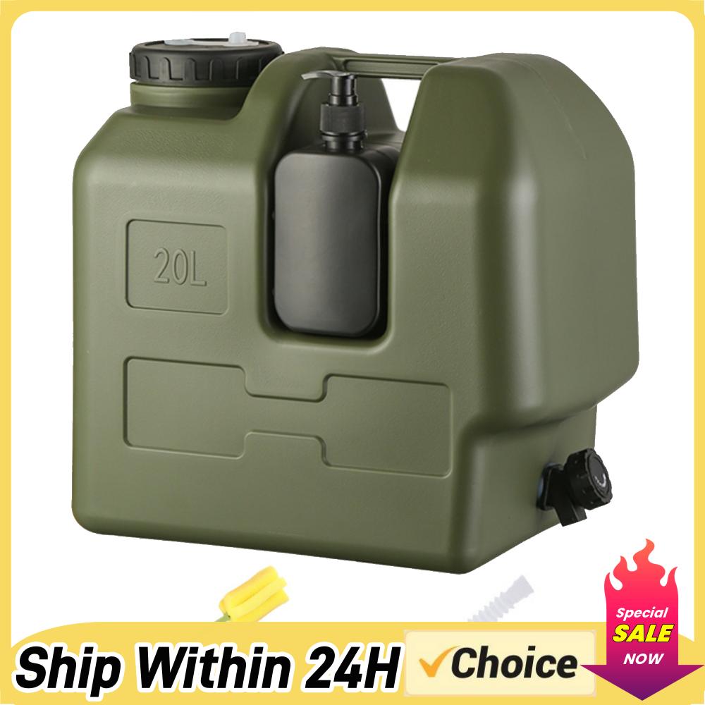 Outdoor Camping Water Tank - 15/20L Draagbare Camping Waterkan Met Kraan