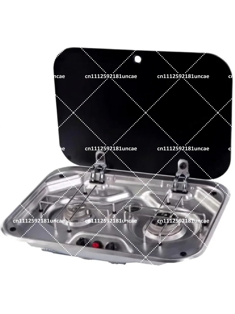 Outdoor Camping Burner - Buitenkeuken voor campers, roestvrijstalen gasfornuis met