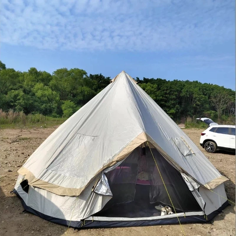 Outdoor Yurt Camping - Op voorraad Mongoolse Yurt Tent, Piramide