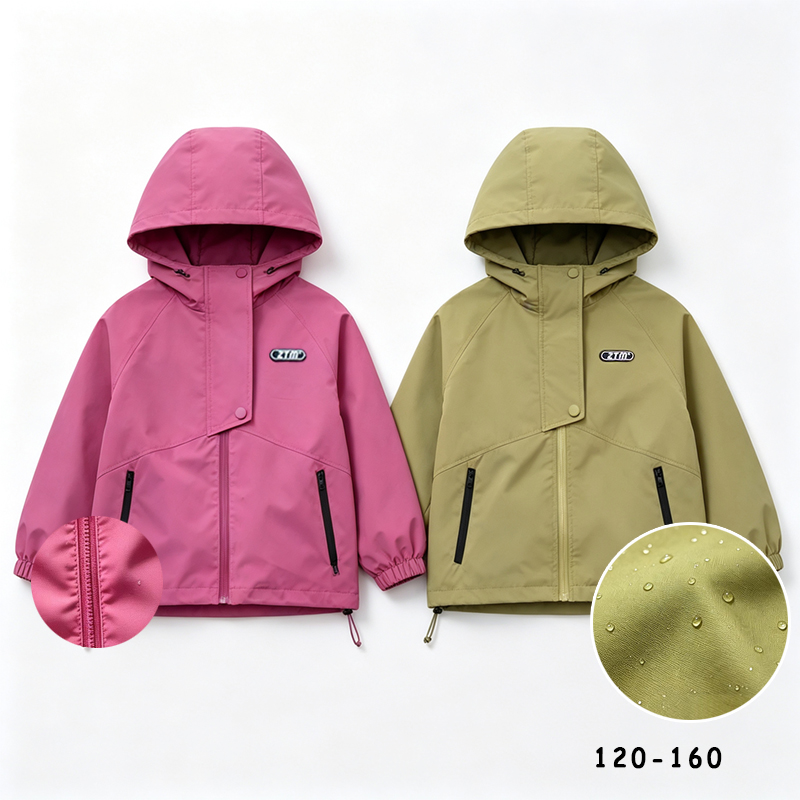 Outdoor Camping Kids Activities - Unisex wandeljack waterdicht herfst kinderwindjack buitenjassen