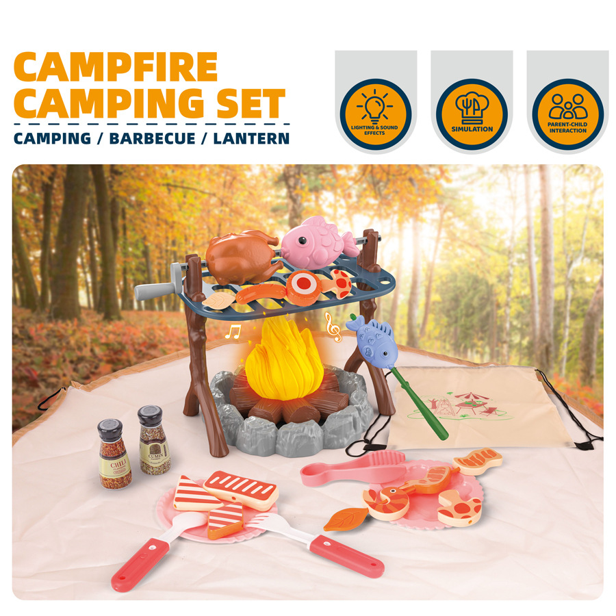 Outdoor Camping Food - Kinderkampeertentset Baby Speeltuin Miniatuur Eten Kinderen