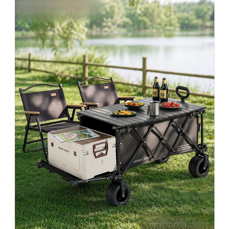 Outdoor Camping Furniture - Opvouwbare campingwagen, inklapbare trolley voor buiten,