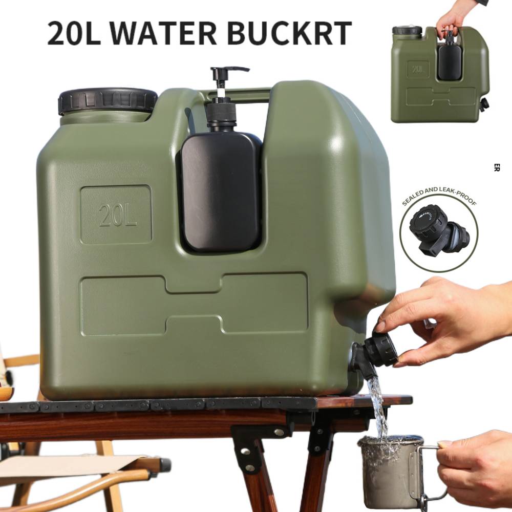 Outdoor Camping Water Tank - 15/20L Draagbare Camping Waterkan Met Kraan