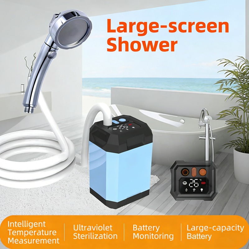 Portable Camping Shower - Draagbare buitendouche voor kamperen met display