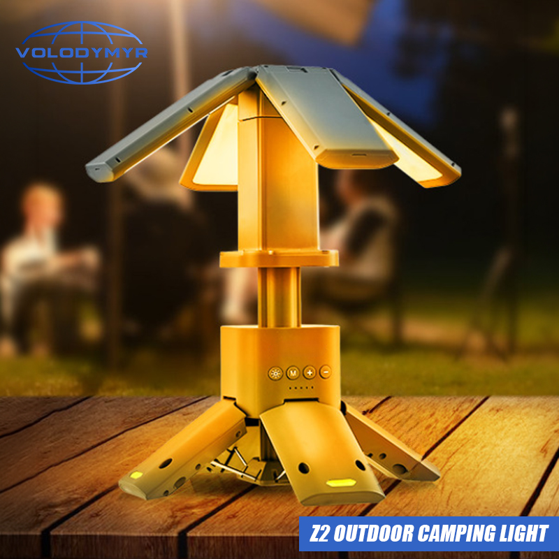 Outdoor Camping Car Tent - VOLODYMYR LED-kampeerlamp met hoog lumen, telescopisch