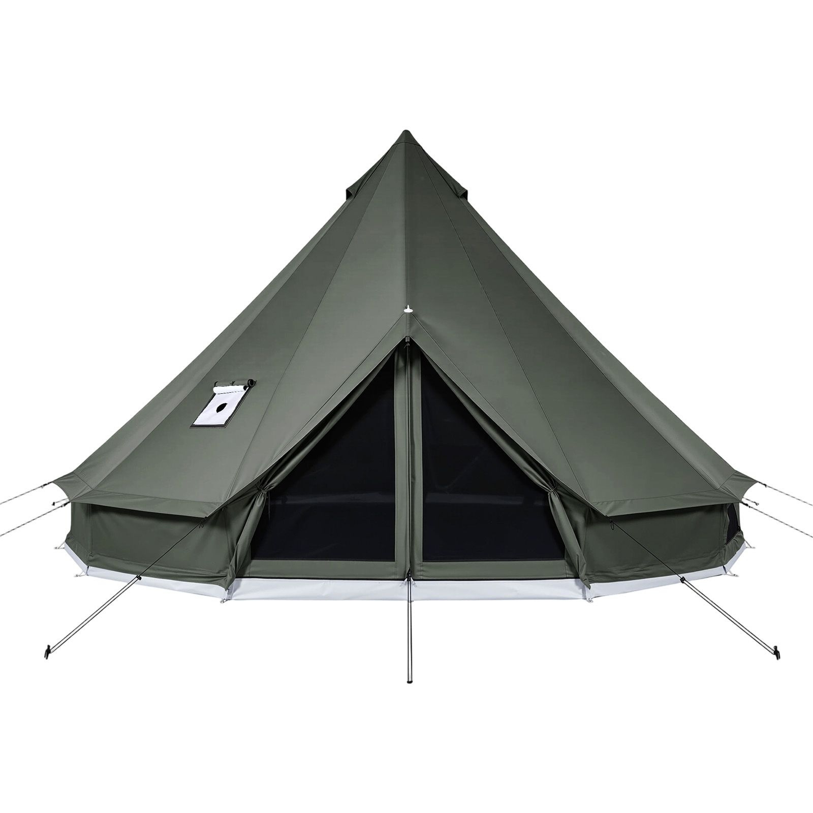 Outdoor Yurt Camping - Canvas Bell Tent, 4-seizoenen 16.4 ft