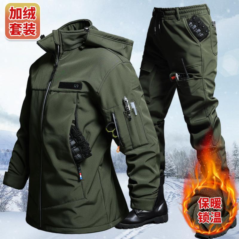 Outdoor Camping Winter - Herfst en winter fluwelen waterdichte tactische