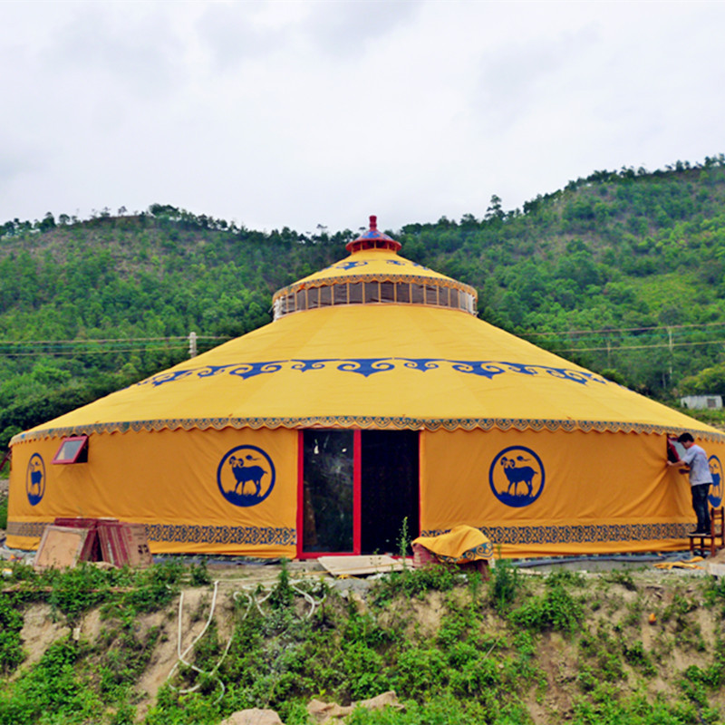 Outdoor Yurt Camping - Mongoolse woontent en iglo-huis voor gezinnen,