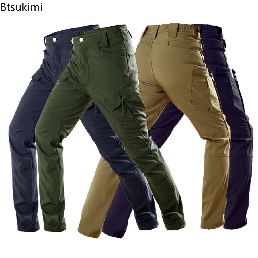 Outdoor Camping Winter - Winter Outdoor Fleece Softshell Broek Heren