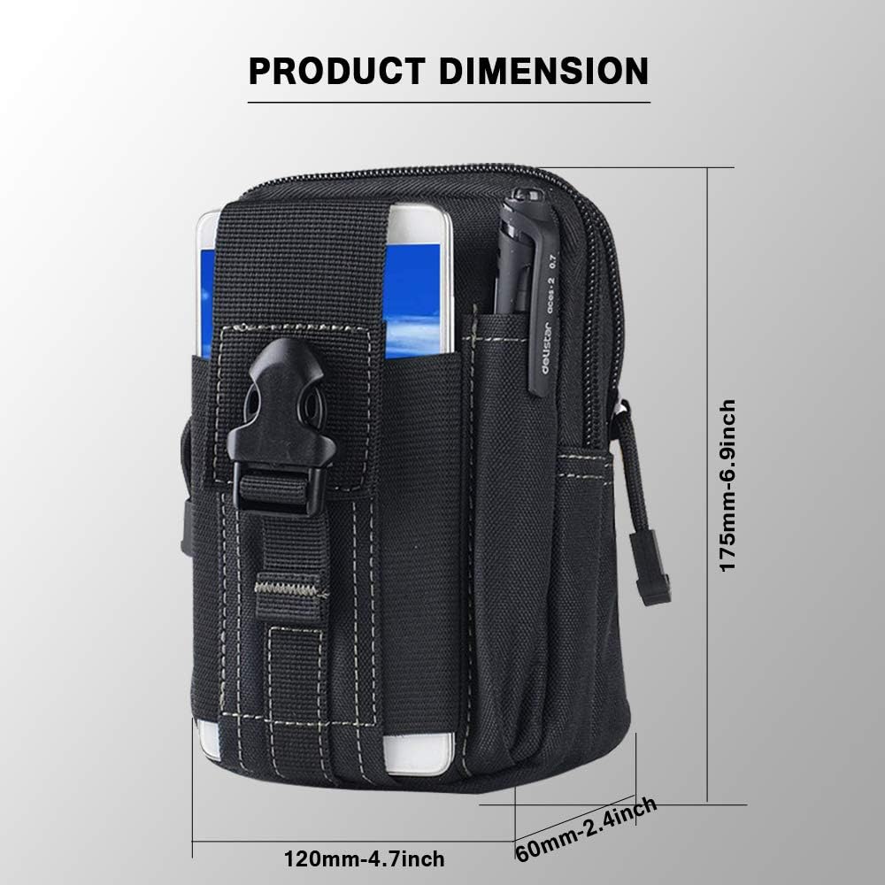 Tactische Molle Belt Pouch Mil - Outdoor Camping Backpack recensie en prijs