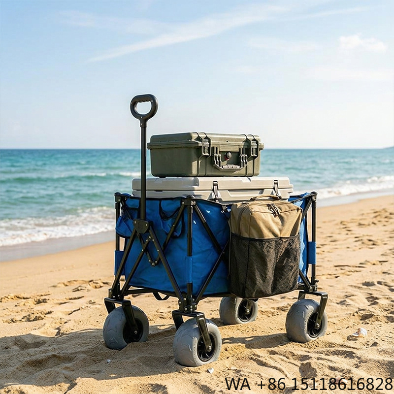Opvouwbare metalen strandwagen - Camp Table Folding recensie en prijs