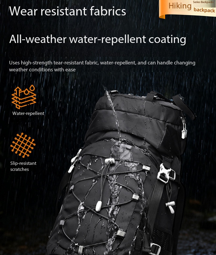 60L professionele wandelrugzak - Outdoor Camping Backpack recensie en prijs