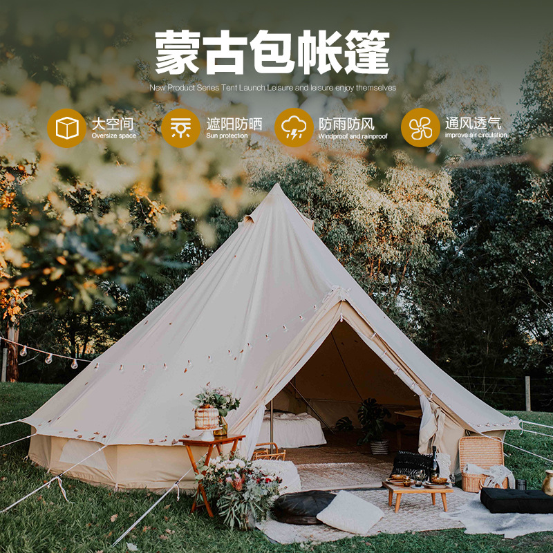 Outdoor Indian yurt tentkamp l - Outdoor Yurt Camping recensie en prijs