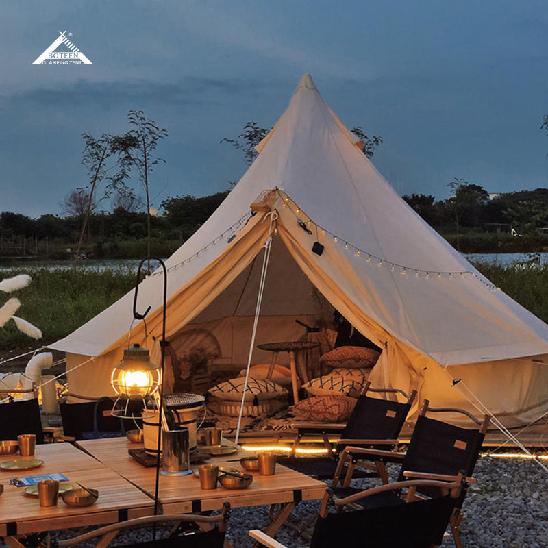 Outdoor katoenen bell tent zon - Outdoor Yurt Camping recensie en prijs