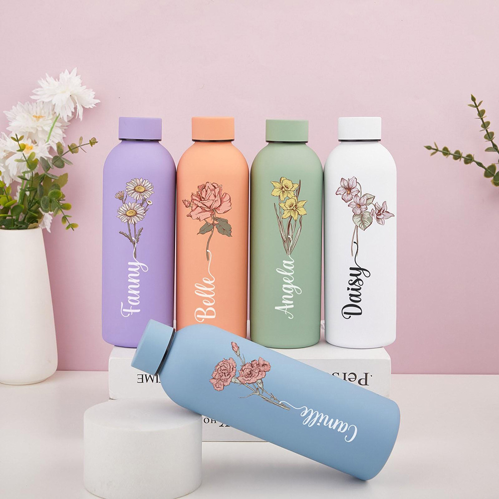 Geïsoleerde fles met bloemenpr - Outdoor Camping Water Tank recensie en prijs