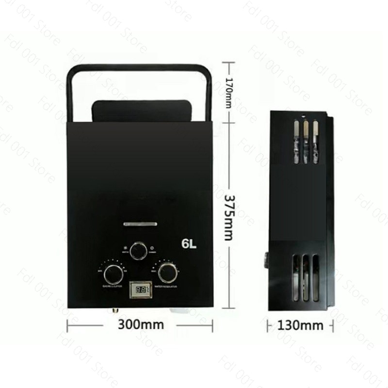 6L Draagbare Gasboiler voor Bu - Outdoor Camping Water Heater recensie en prijs
