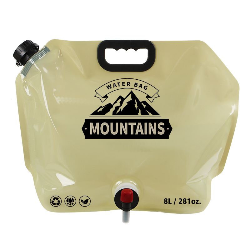 8L draagbare waterzak, opvouwb - Outdoor Camping Water Jug recensie en prijs