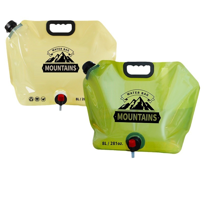 8L draagbare waterzak, opvouwb - Outdoor Camping Water Jug recensie en prijs