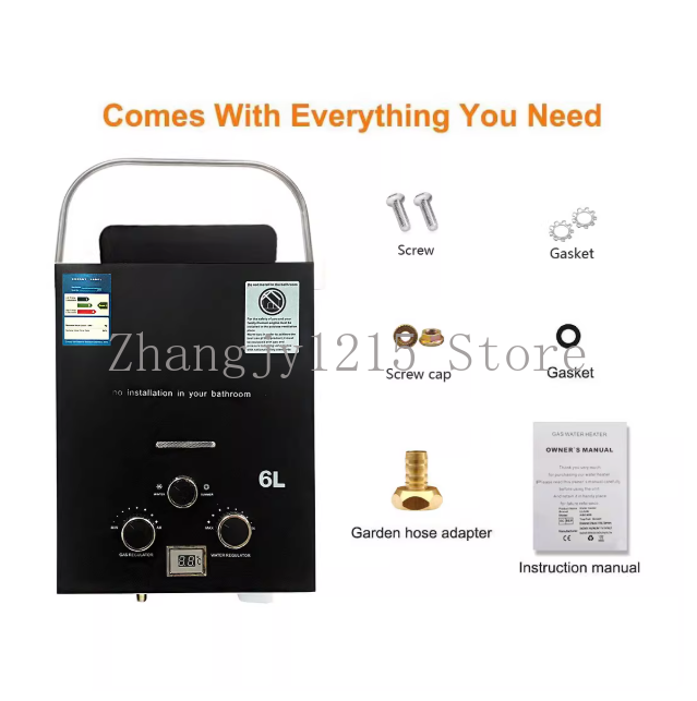 Propaan LPG Gas Tankless Boile - Outdoor Camping Water Heater recensie en prijs