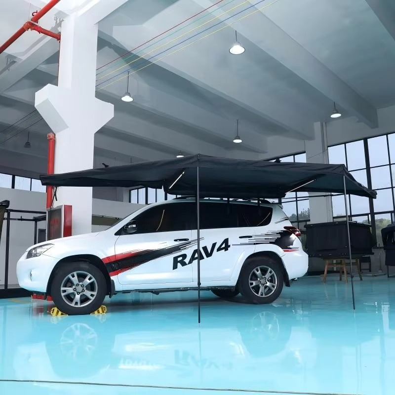 Buitentent met 180 graden waai - Outdoor Camping Car Tent recensie en prijs