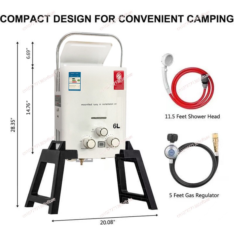 Buitenboiler voor camper, draa - Outdoor Camping Water Heater recensie en prijs