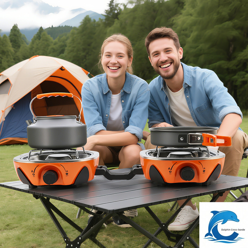 2026 Nieuwe Dubbele Kop Casset - Outdoor Camping Burner recensie en prijs