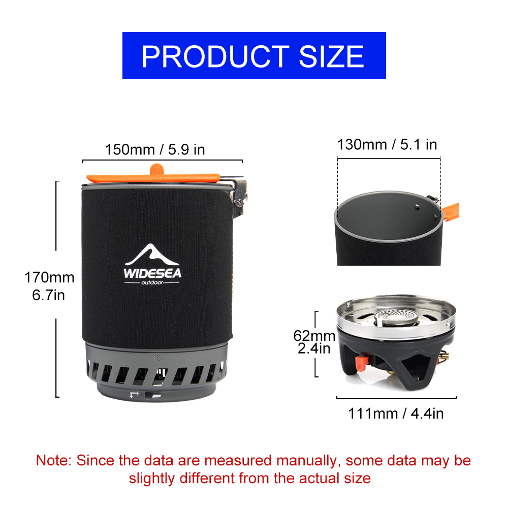 Widesea Camping Kooksysteem me - Outdoor Camping Burner recensie en prijs