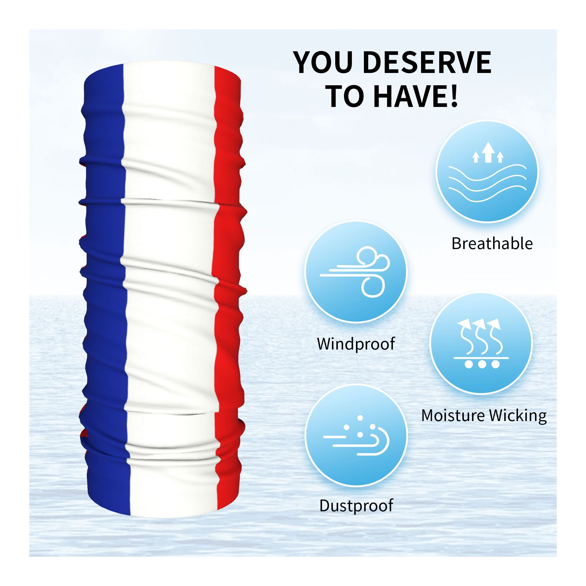 Aangepaste Franse vlag Frankri - Trekking Gaiters recensie en prijs