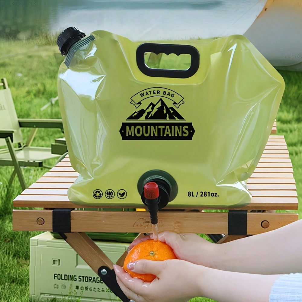 2,11 gallon draagbare waterkan - Outdoor Camping Water Jug recensie en prijs