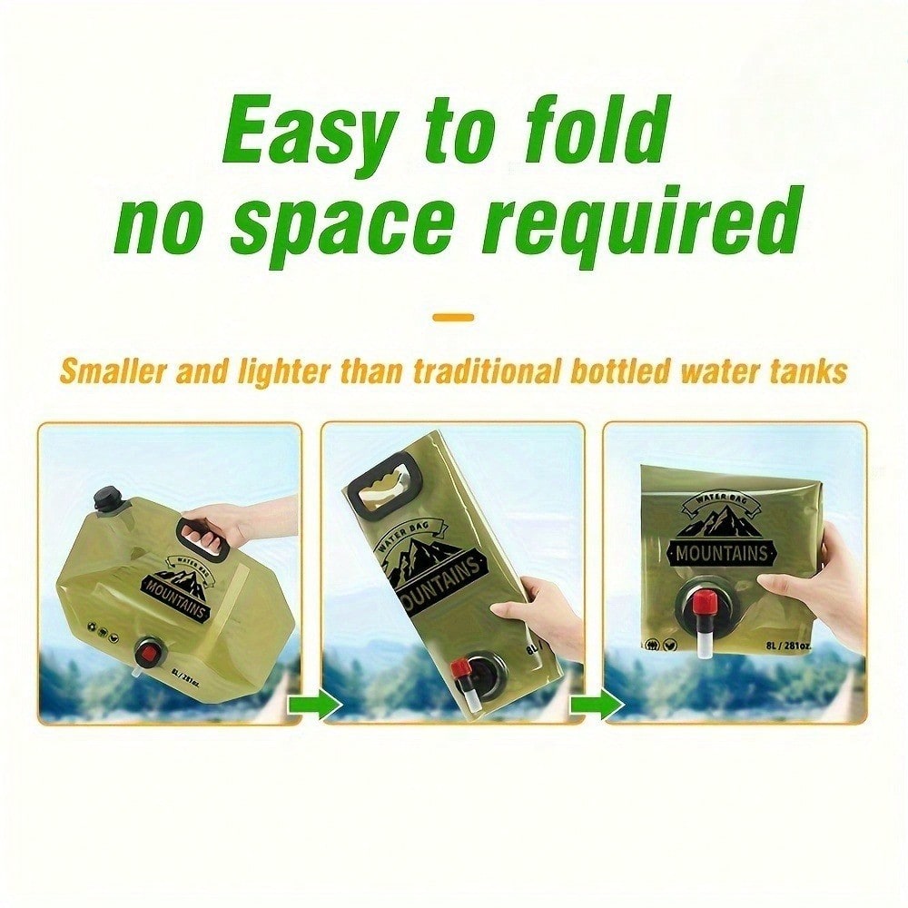2,11 gallon draagbare waterkan - Outdoor Camping Water Jug recensie en prijs