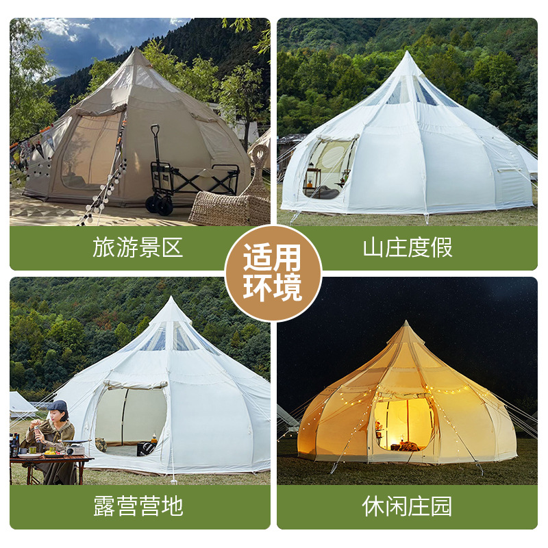 Campingtent buitenbenodigdhede - Outdoor Yurt Camping recensie en prijs