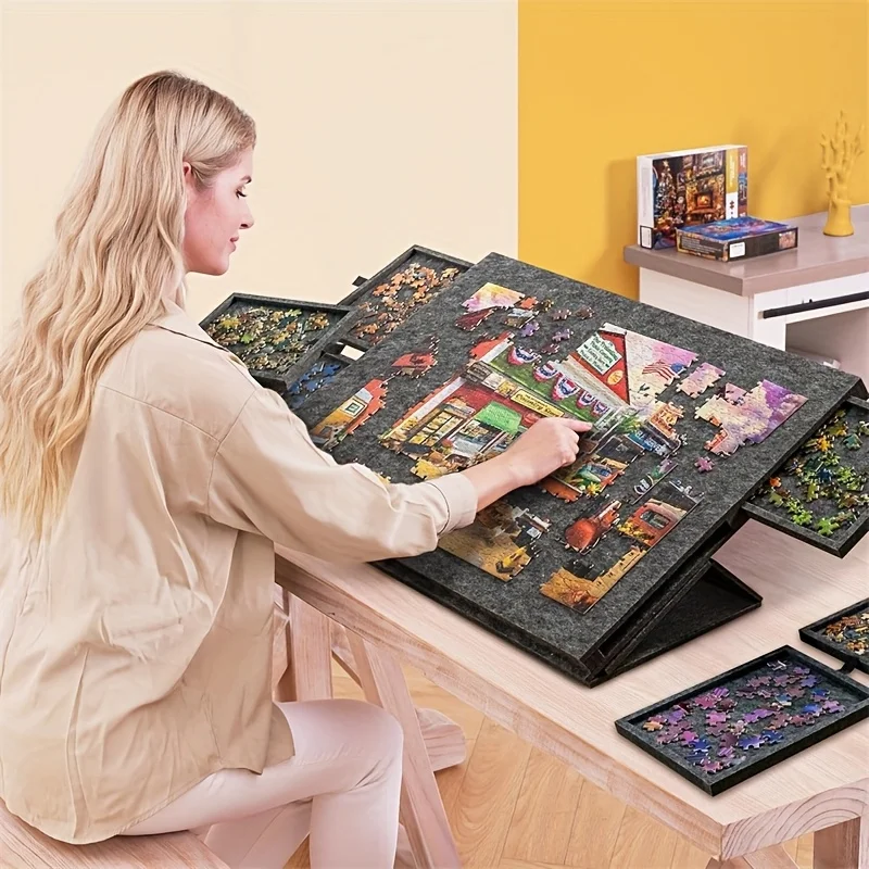 6-laden puzzeltafel voor 1500  - Camp Table Folding recensie en prijs