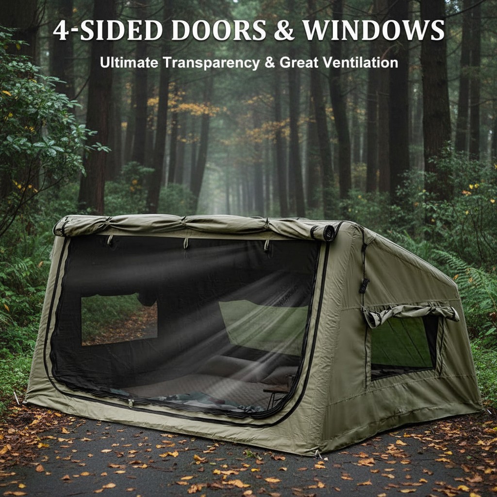 Automatische opblaasbare kampe - Outdoor Camping Furniture recensie en prijs