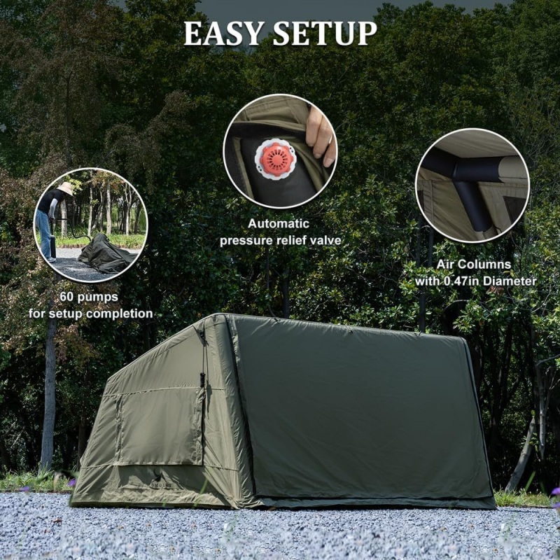 Automatische opblaasbare kampe - Outdoor Camping Furniture recensie en prijs