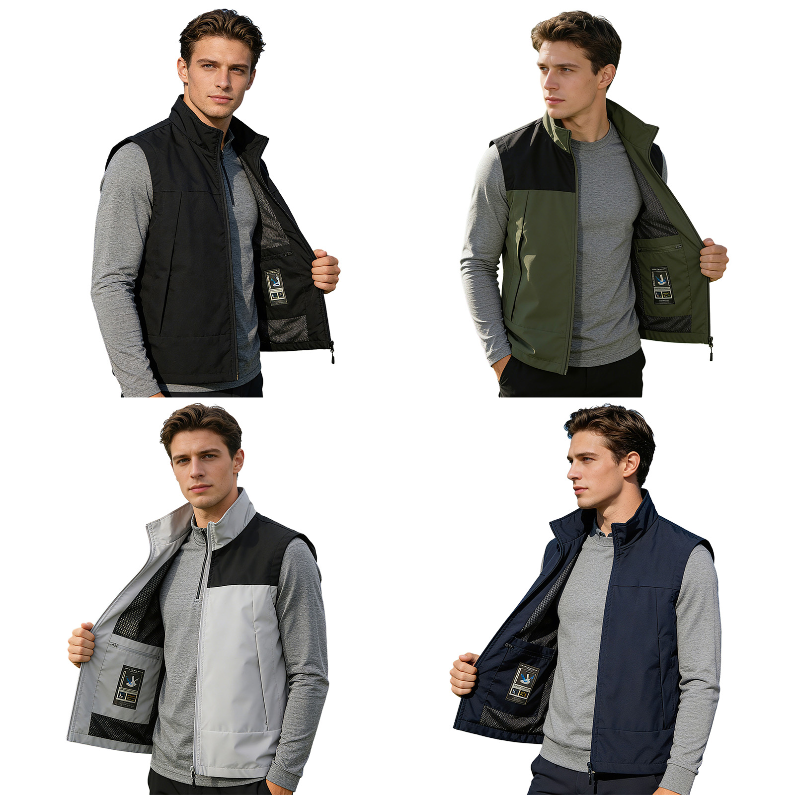 # M-5XL Heren Golfvest met Sta - Outdoor Camping Winter recensie en prijs