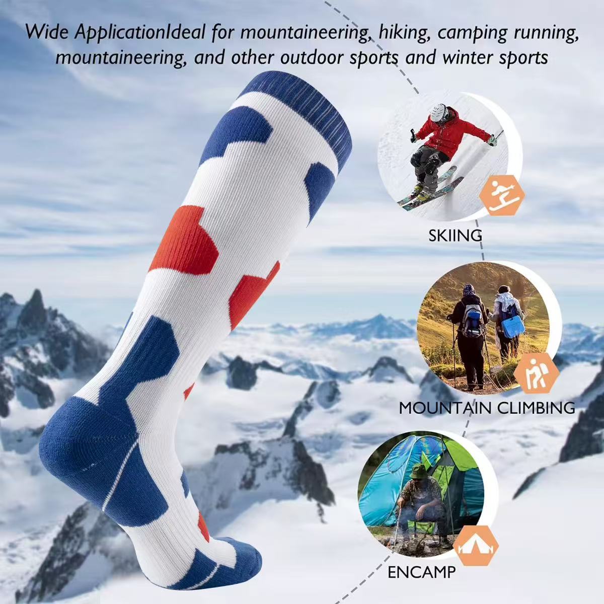 Thermische winterskisokken van - Outdoor Camping Winter recensie en prijs