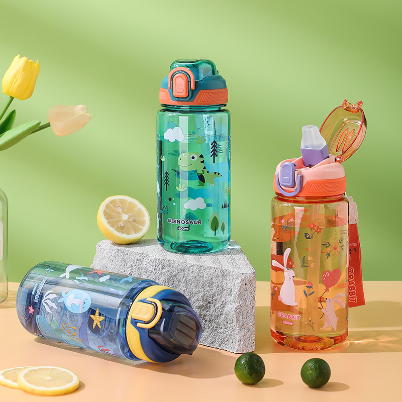 600ml Cartoon Dier Waterfles D - Outdoor Camping Water Jug recensie en prijs