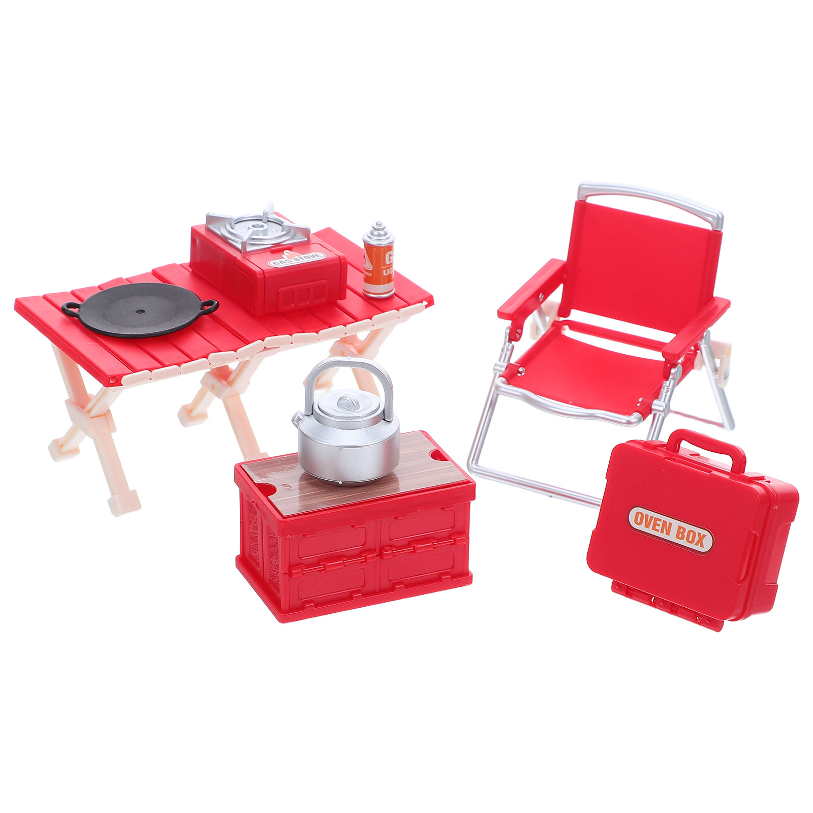 1 set miniatuur campingmeubila - Outdoor Camping Kids Activities recensie en prijs
