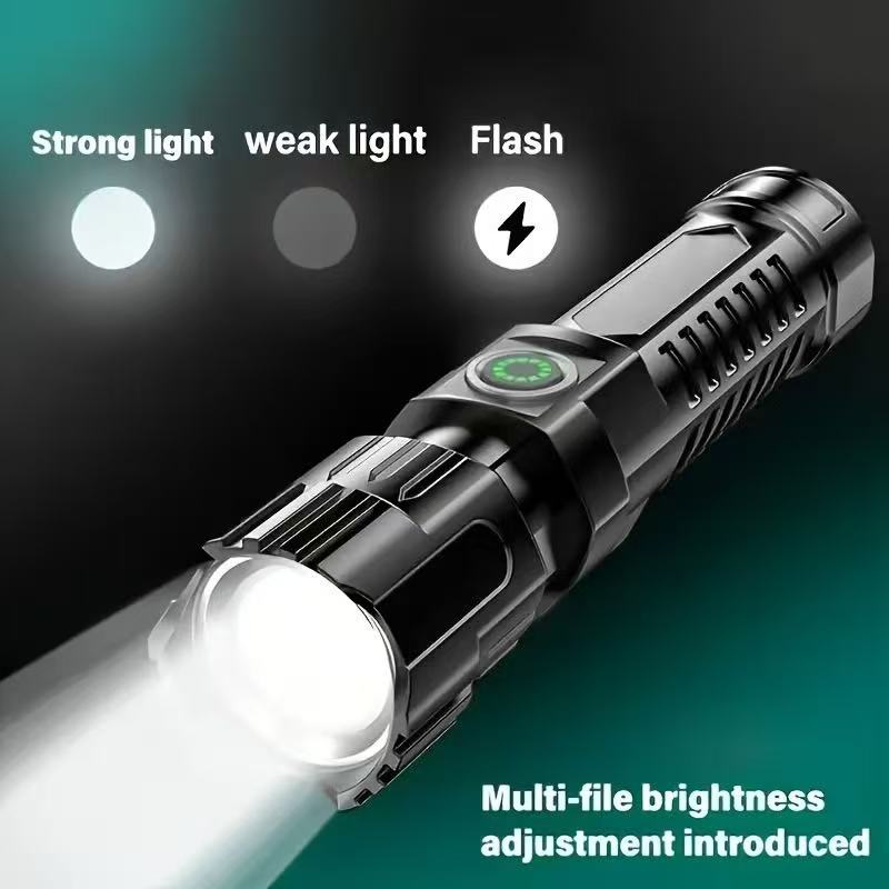 Nieuwe krachtige led-zaklamp,  - Battery Outdoor Camping recensie en prijs