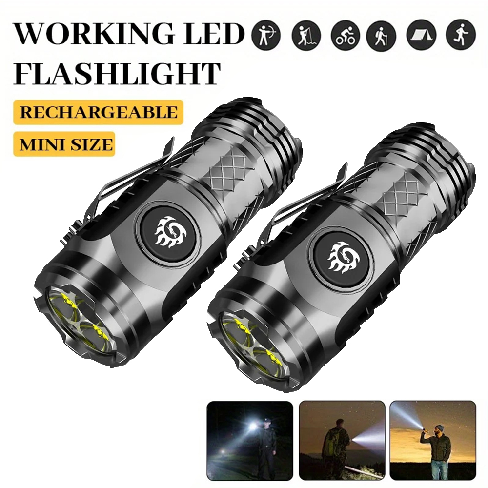 Hoge sterke LED-zaklamp Ingebo - Battery Outdoor Camping recensie en prijs