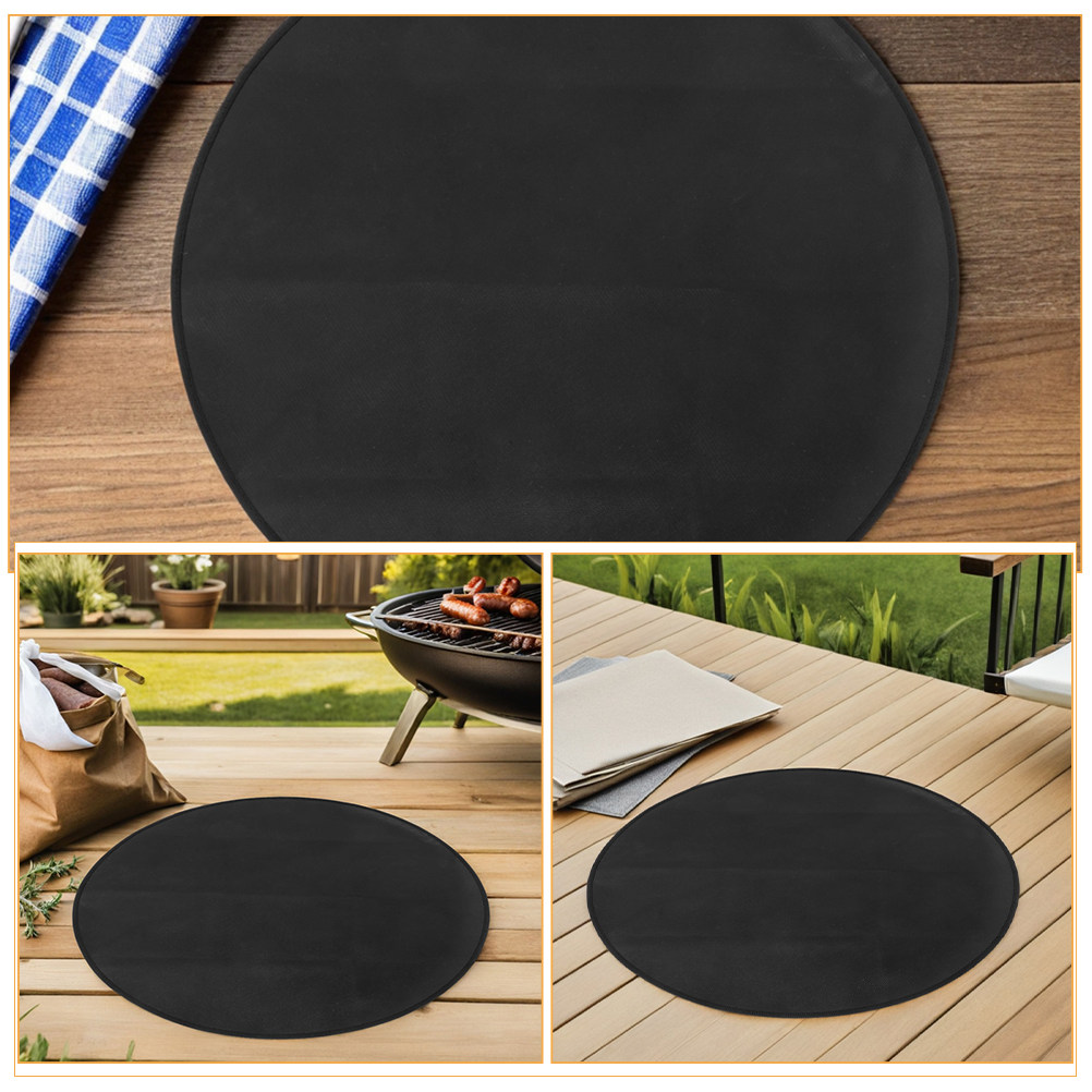 Ronde brandwerende BBQ-mat, hi - Outdoor Camping Mat recensie en prijs