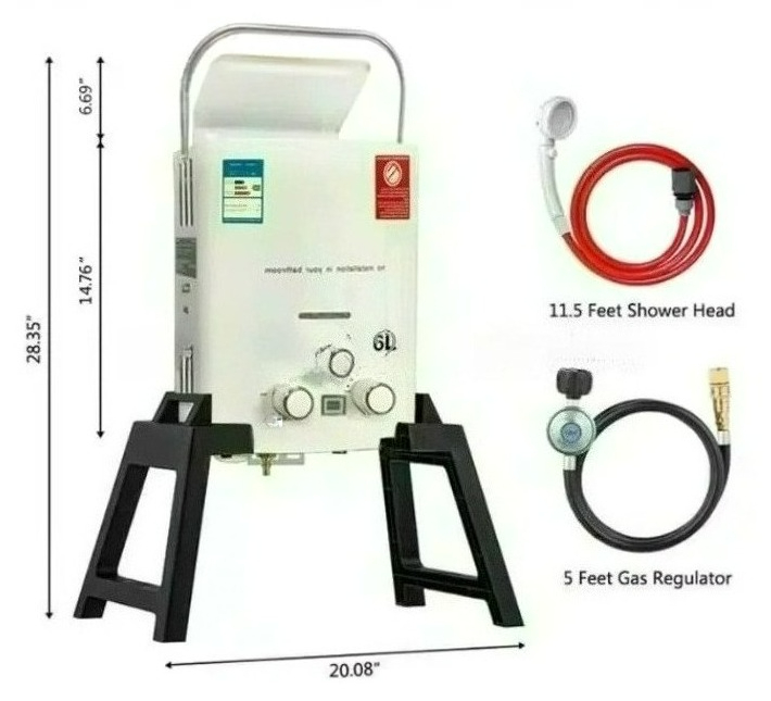 Propaan LPG gasboiler zonder r - Outdoor Camping Water Heater recensie en prijs
