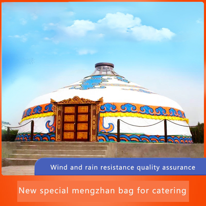 Mongoolse woontent en iglo-hui - Outdoor Yurt Camping recensie en prijs
