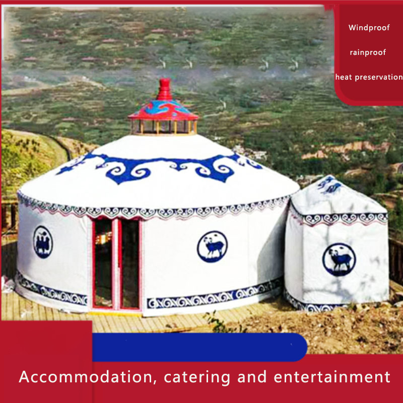 Mongoolse woontent en iglo-hui - Outdoor Yurt Camping recensie en prijs