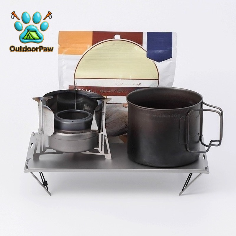 Draagbare lichtgewicht titaniu - Outdoor Camping Folding Table recensie en prijs